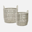 Alcoy Woven Storage Basket - Set of 2