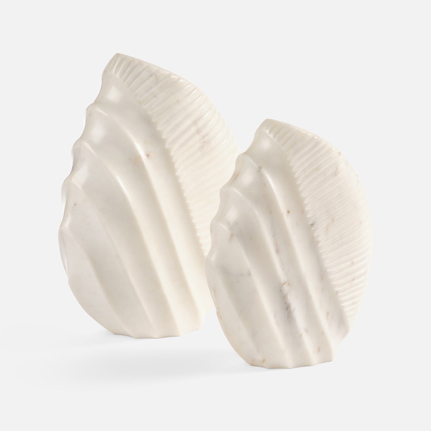 Alomar Elegant Marble Vase - Set of 2