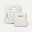 Alvis Marble Sculpture - Set of 2