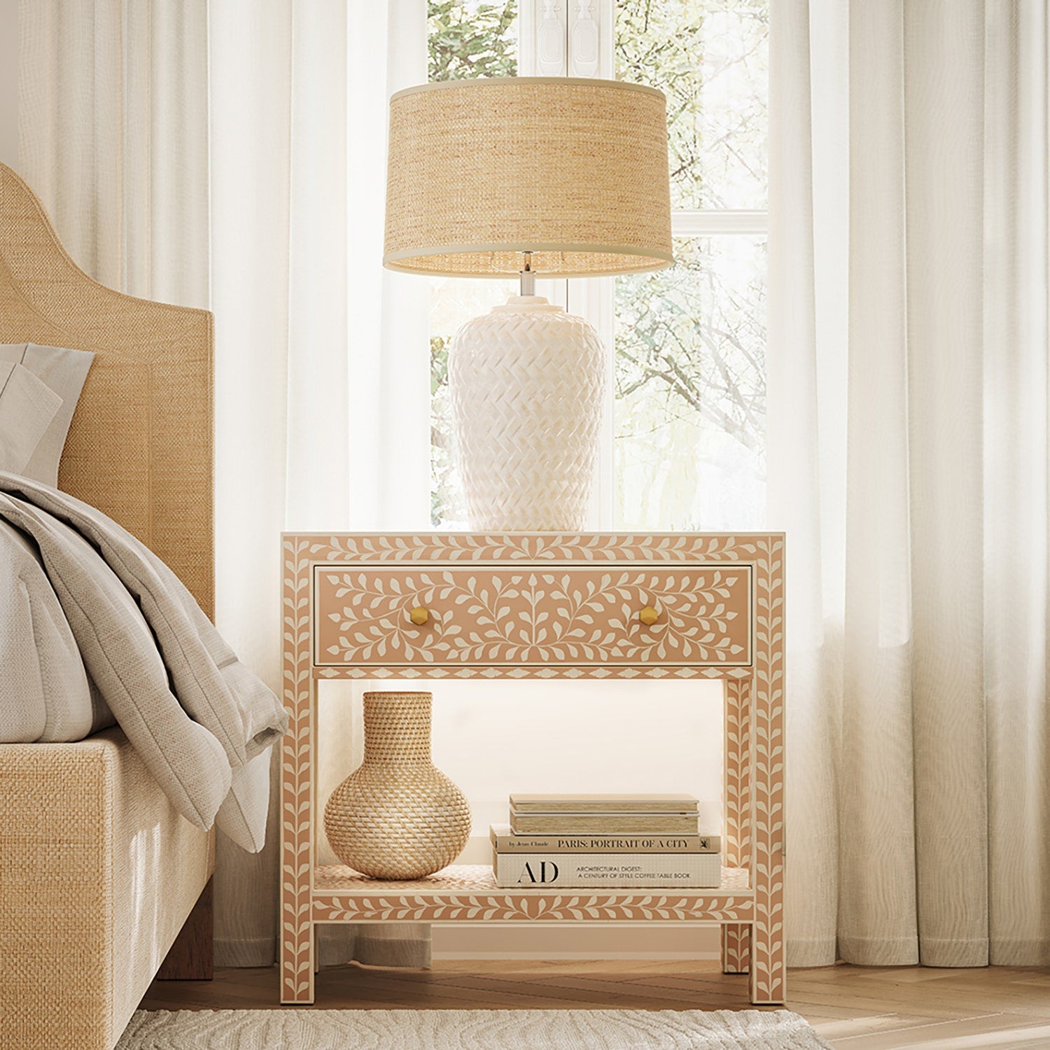 Bolton Rattan Vase