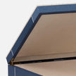 Breck XL Faux Shagreen Box