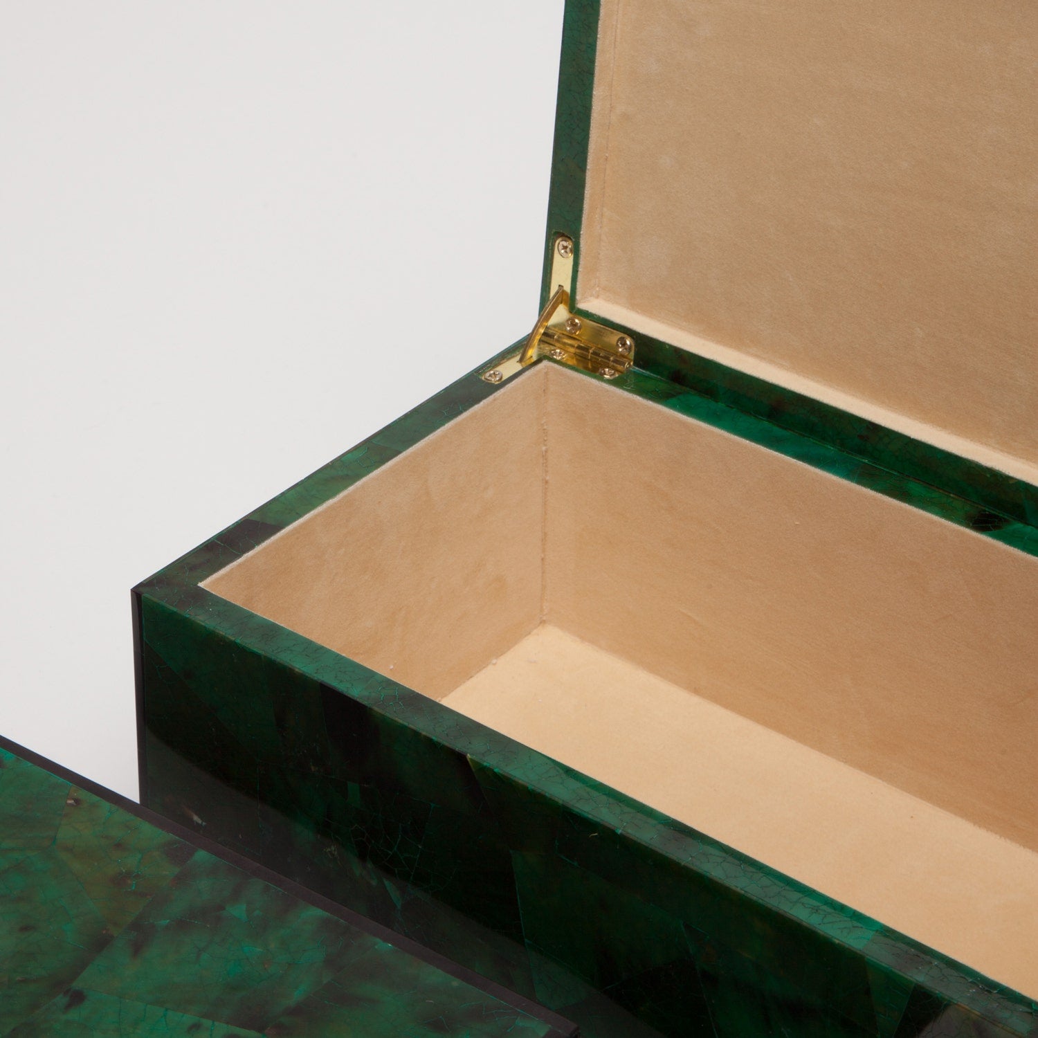Brielle Emerald Tab Box - Set of 2