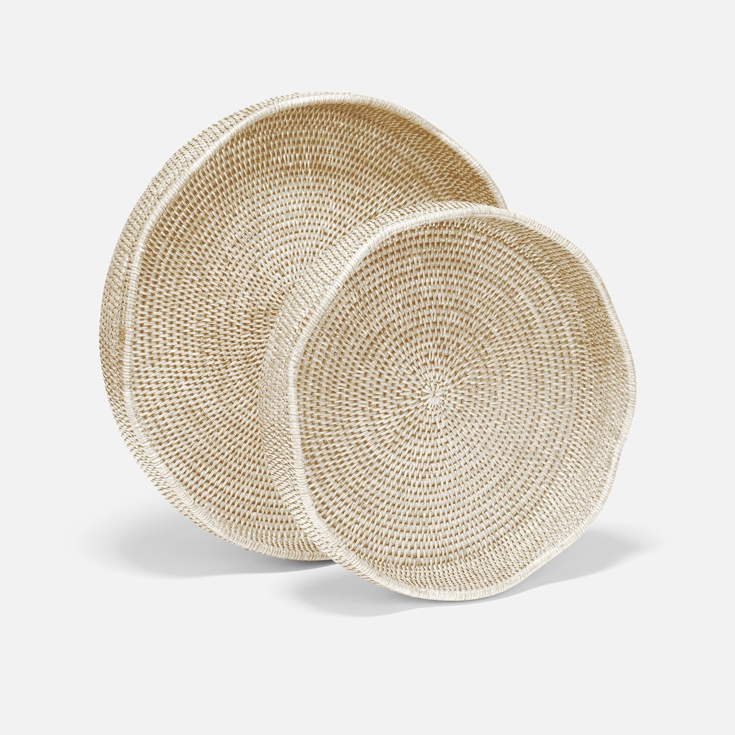 Chianna Rattan Tray - Set of 2
