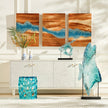 Coralie Two-Tier Vase - Set of 2