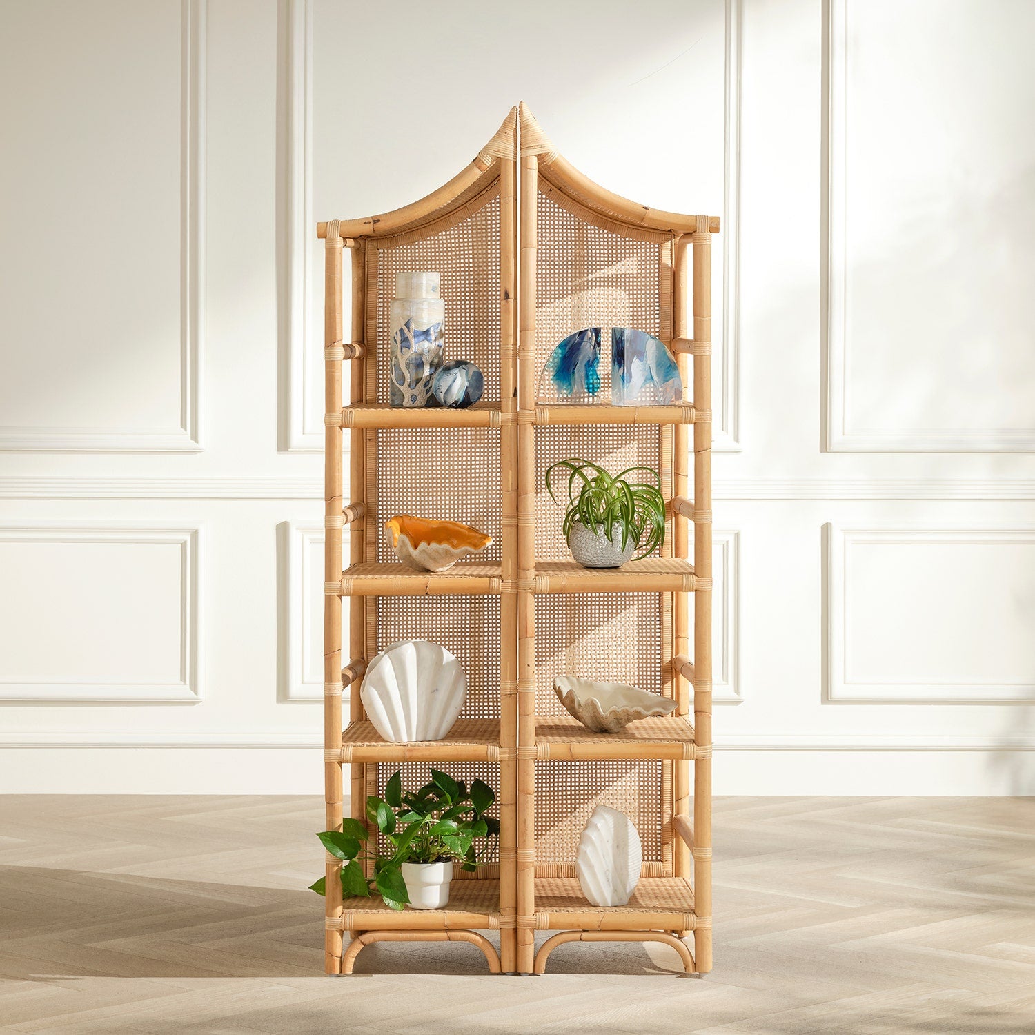 Coralie Two-Tier Vase - Set of 2