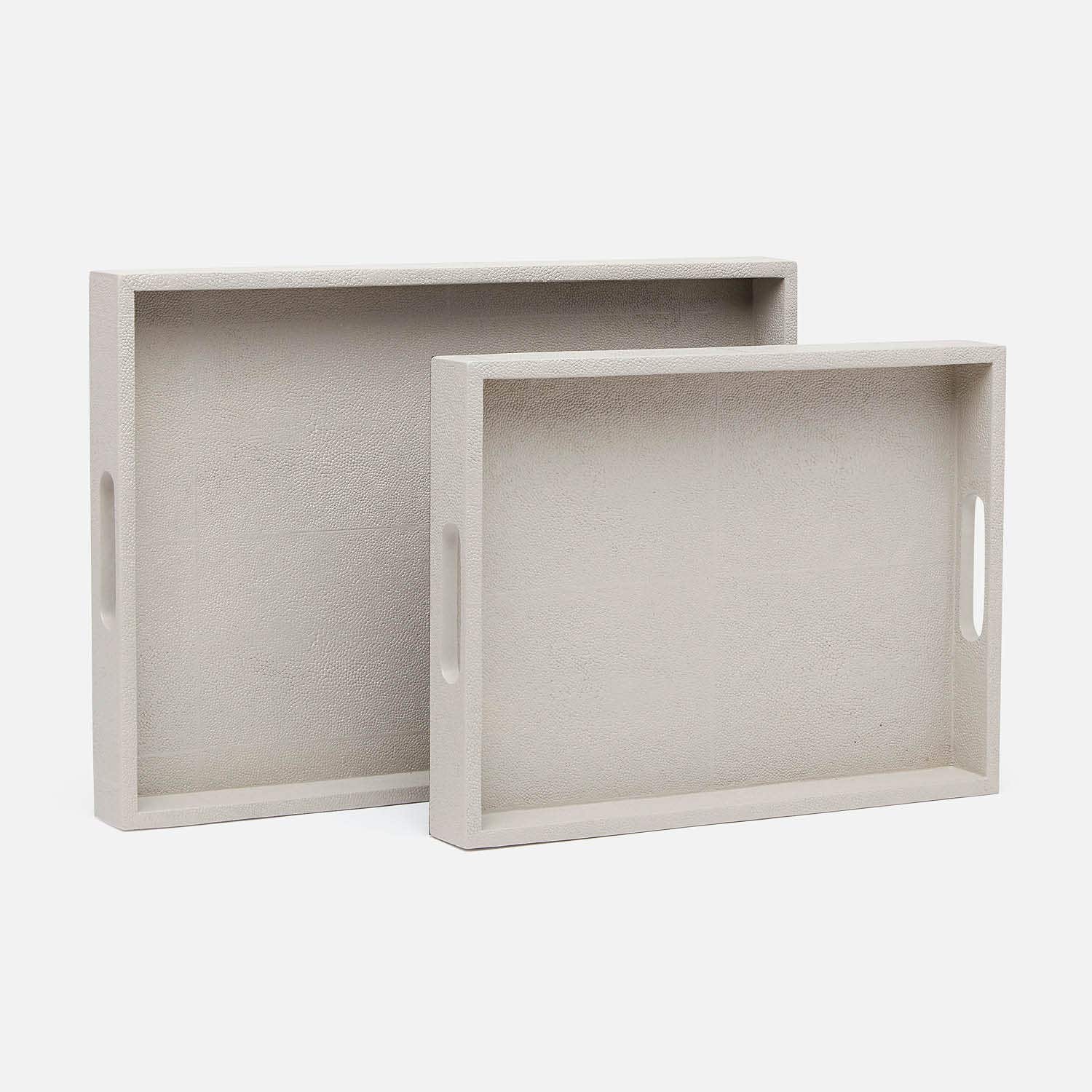 Emery Rectangular Tray - Set of 2