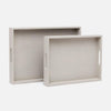 Emery Rectangular Tray - Set of 2