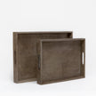 Emery Rectangular Tray - Set of 2