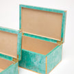 Erin Cracked Clamstone Box - Set of 2