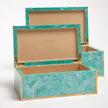 Erin Cracked Clamstone Box - Set of 2
