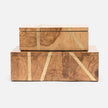 Freya Veneer Box - Set of 2