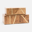 Freya Veneer Box - Set of 2