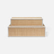 Hammet Natural Raffia Decorative Box - Set of 2