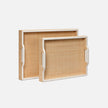 Hammet Rectangular Tray - Set of 2