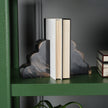 Melina Wood Bookend Set