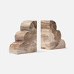 Melina Wood Bookend Set