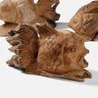 Merlin Carved Fish Sculpture - Set of 3