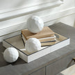 Merth Leather Tray - Set of 2