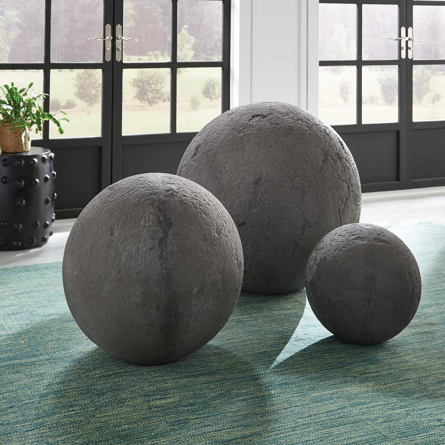 Molly Decorative Cement Large Sphere