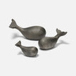 Norris Whale Sculpture - Set of 3