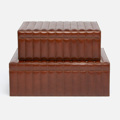Rayford Leather Box - Set of 2