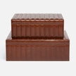 Rayford Leather Box - Set of 2