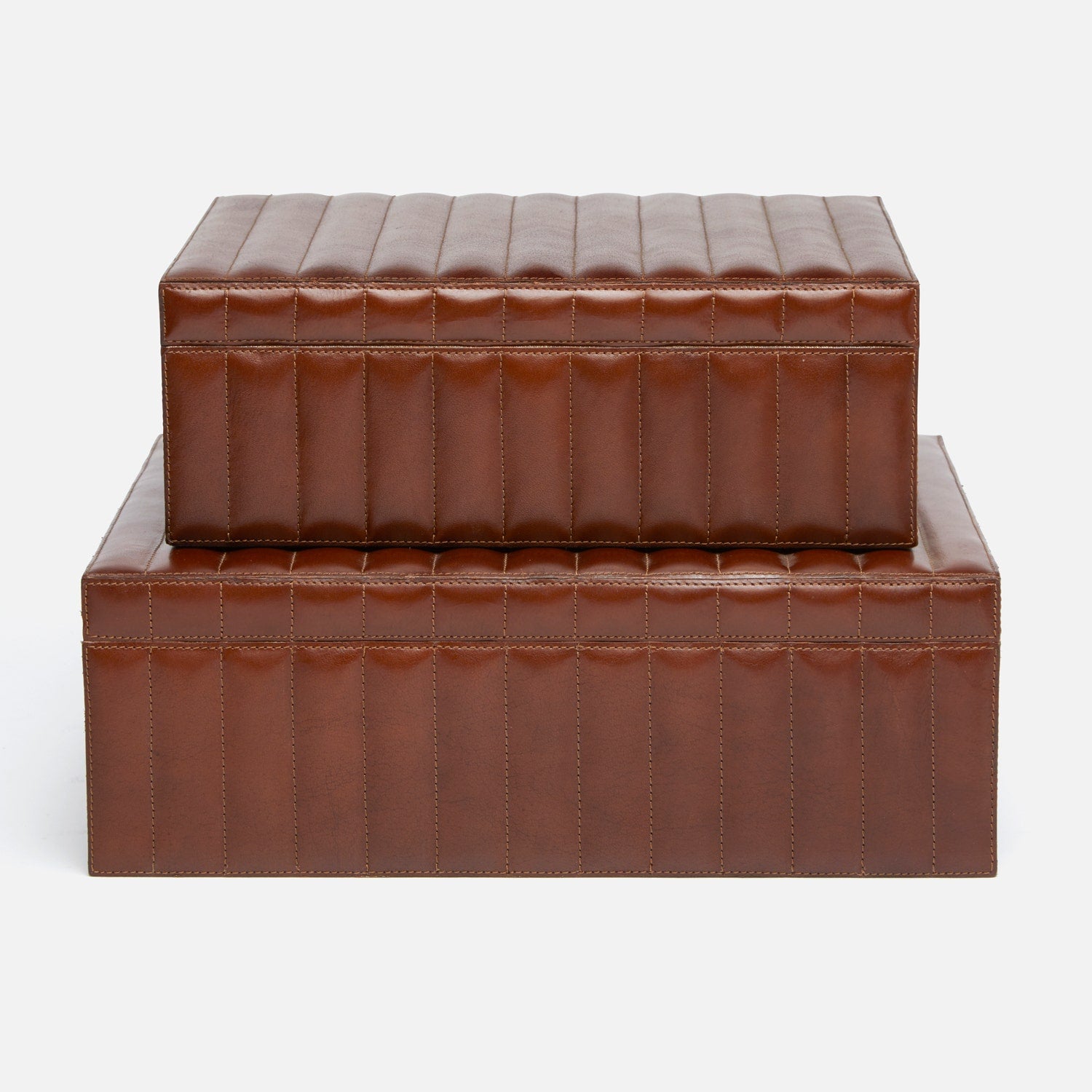 Rayford Leather Box - Set of 2