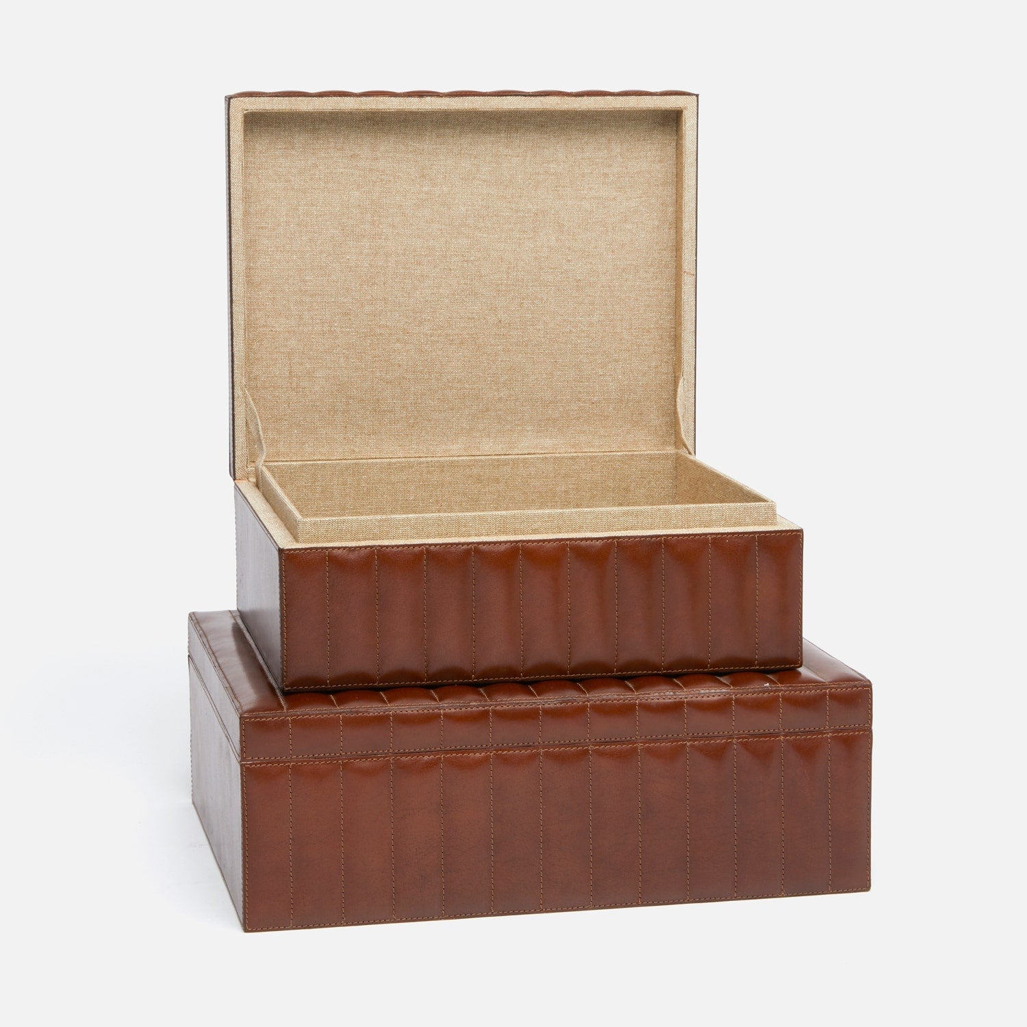 Rayford Leather Box - Set of 2