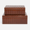 Rayford Leather Box - Set of 2