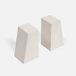 Rene Faux Shagreen Bookend Set