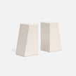 Rene Faux Shagreen Bookend Set