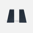 Rene Faux Shagreen Bookend Set