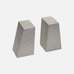 Rene Faux Shagreen Bookend Set