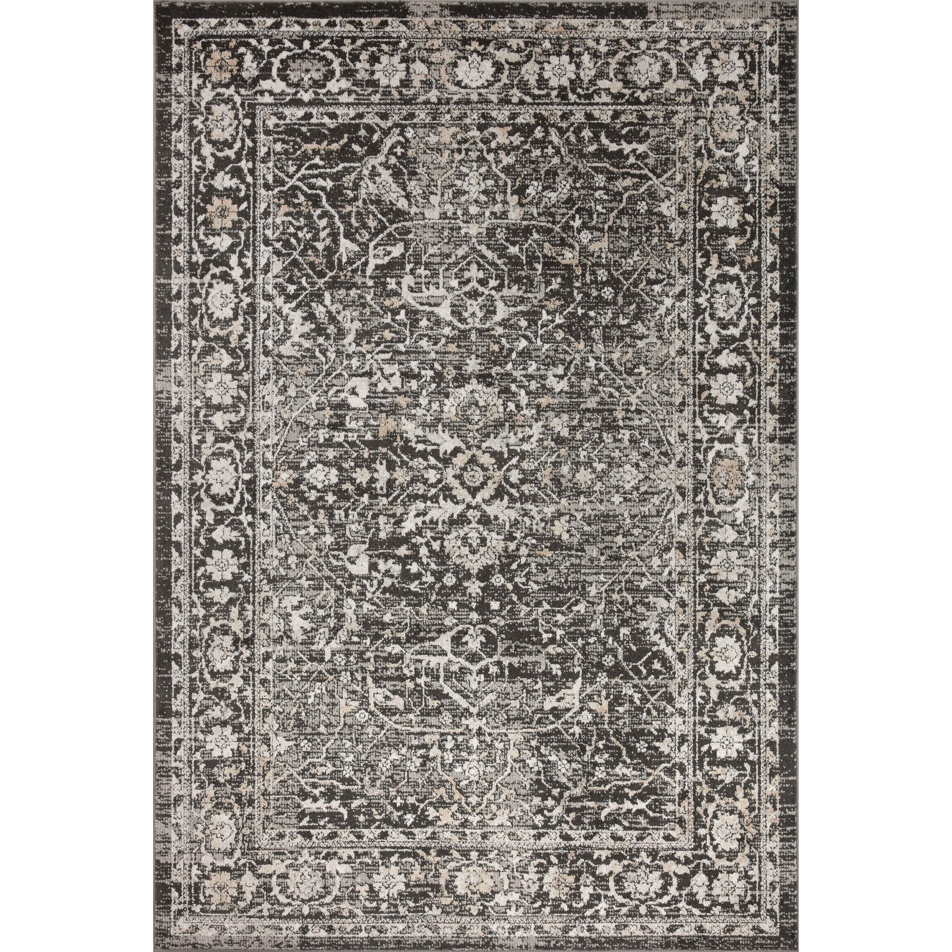 Loloi II Odette ODT-01 Charcoal / Silver Rug DC10