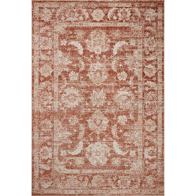 Loloi II Odette ODT-03 Rust / Ivory Rug DC10