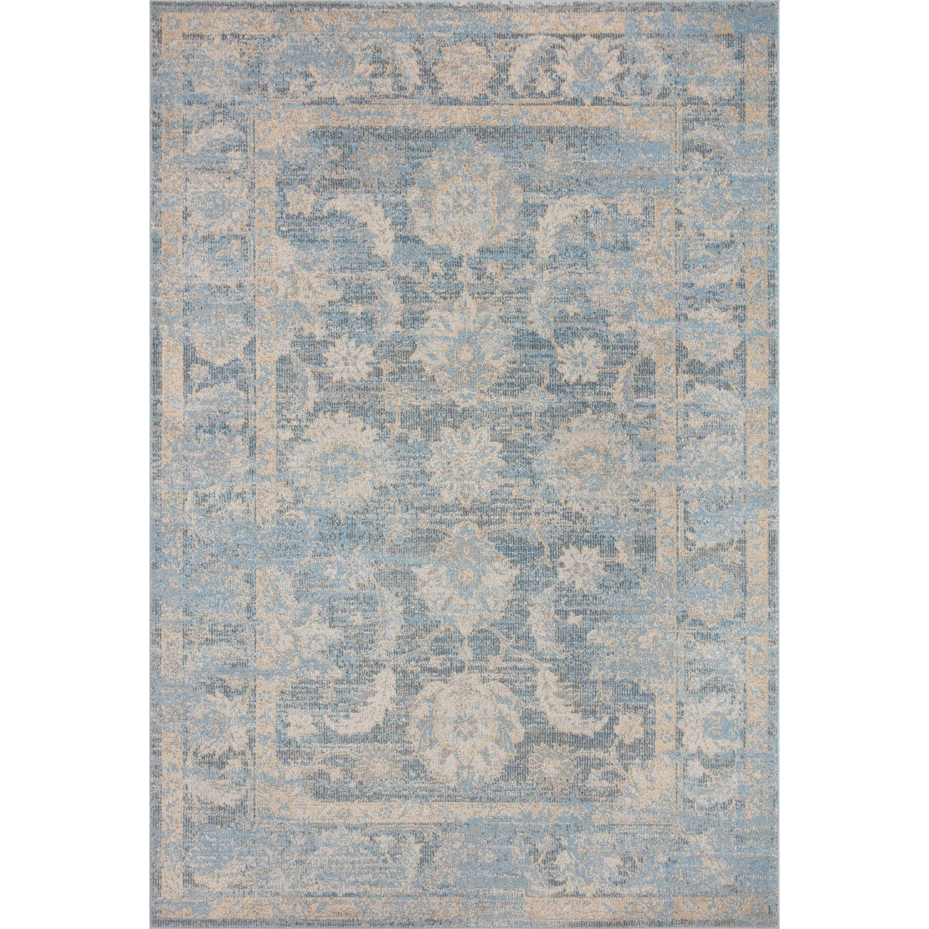 Loloi II Odette ODT-03 Sky / Beige Rug DC10