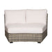 Vanguard Montclair Outdoor Small Curved Armless Loveseat