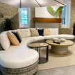 Vanguard Montclair Outdoor Large Curved Armless Sofa