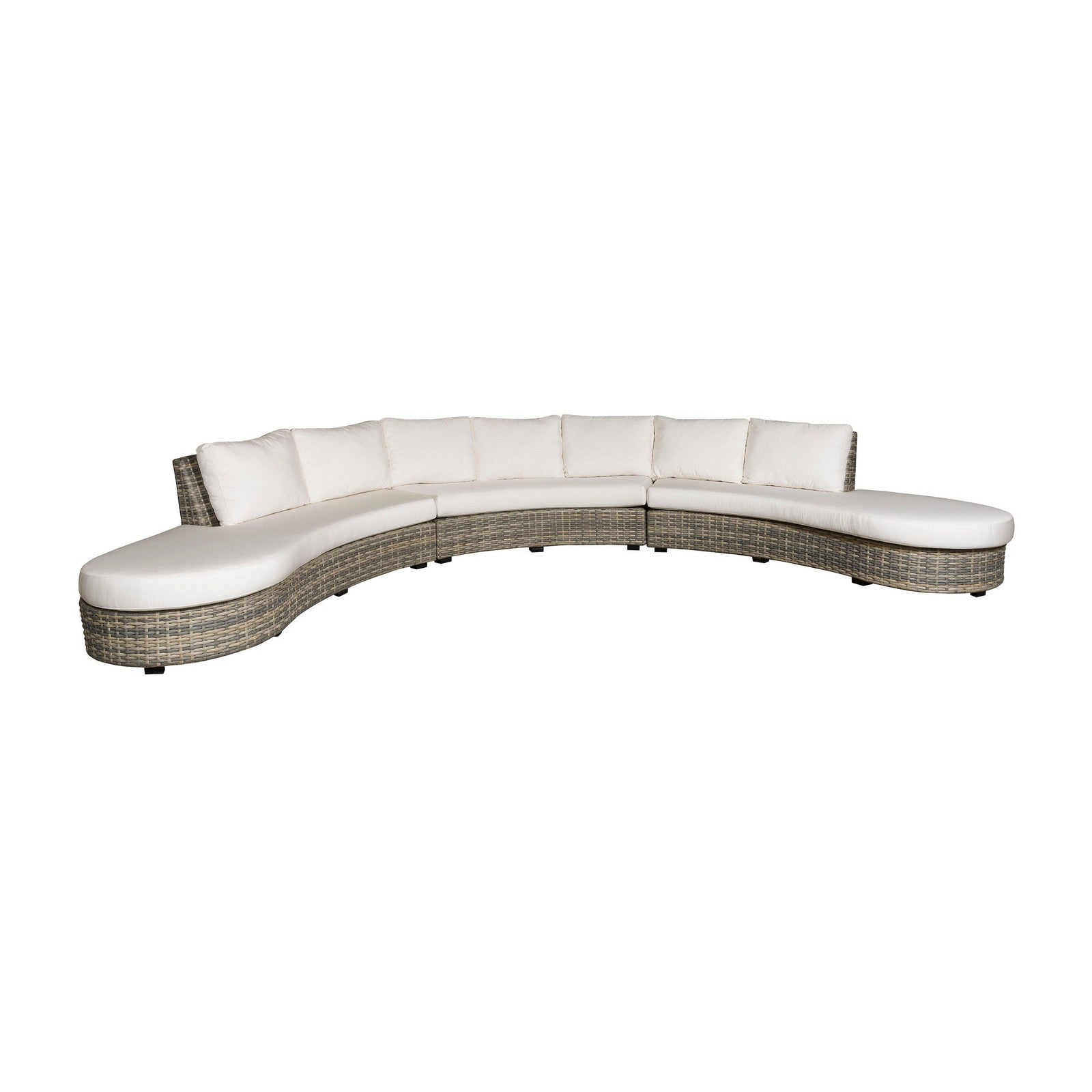 Vanguard Montclair Outdoor Left Curved Lounge