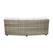 Vanguard Montclair Outdoor Large Curved Armless Sofa