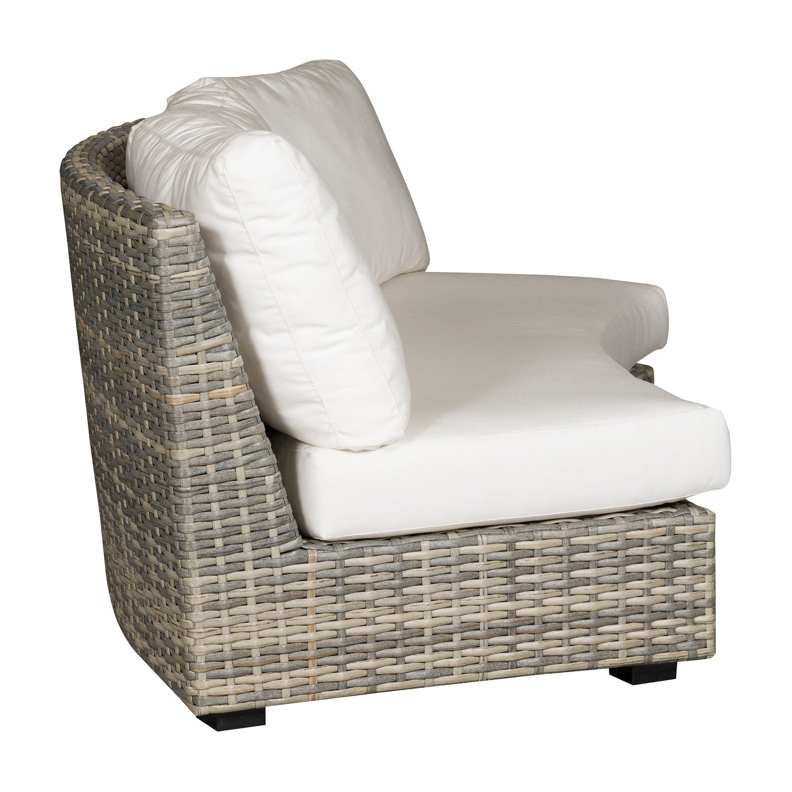 Vanguard Montclair Outdoor Large Curved Armless Sofa