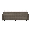 Vanguard Townsend Outdoor Basket Weave Sofa