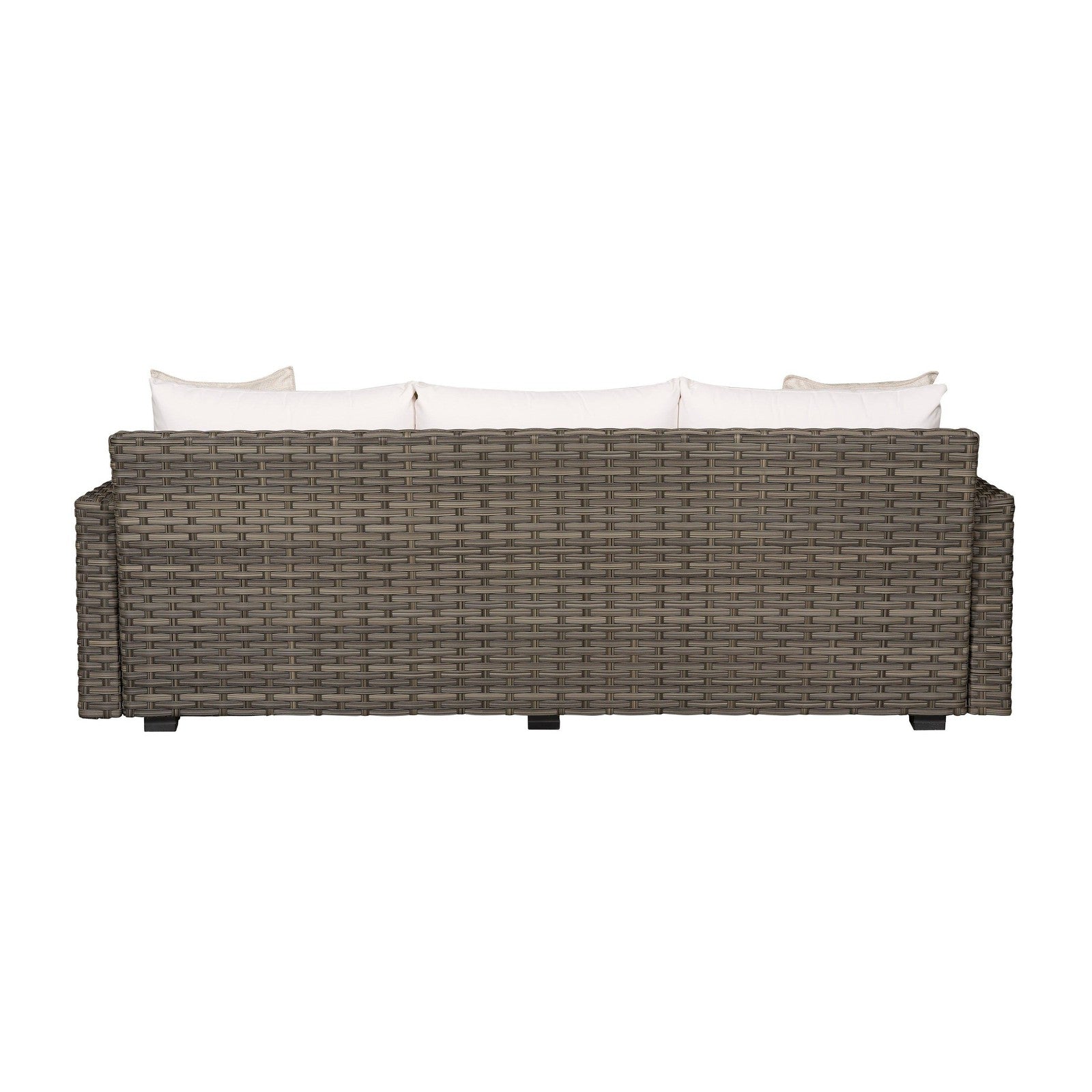 Vanguard Townsend Outdoor Basket Weave Sofa