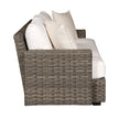 Vanguard Townsend Outdoor Basket Weave Sofa