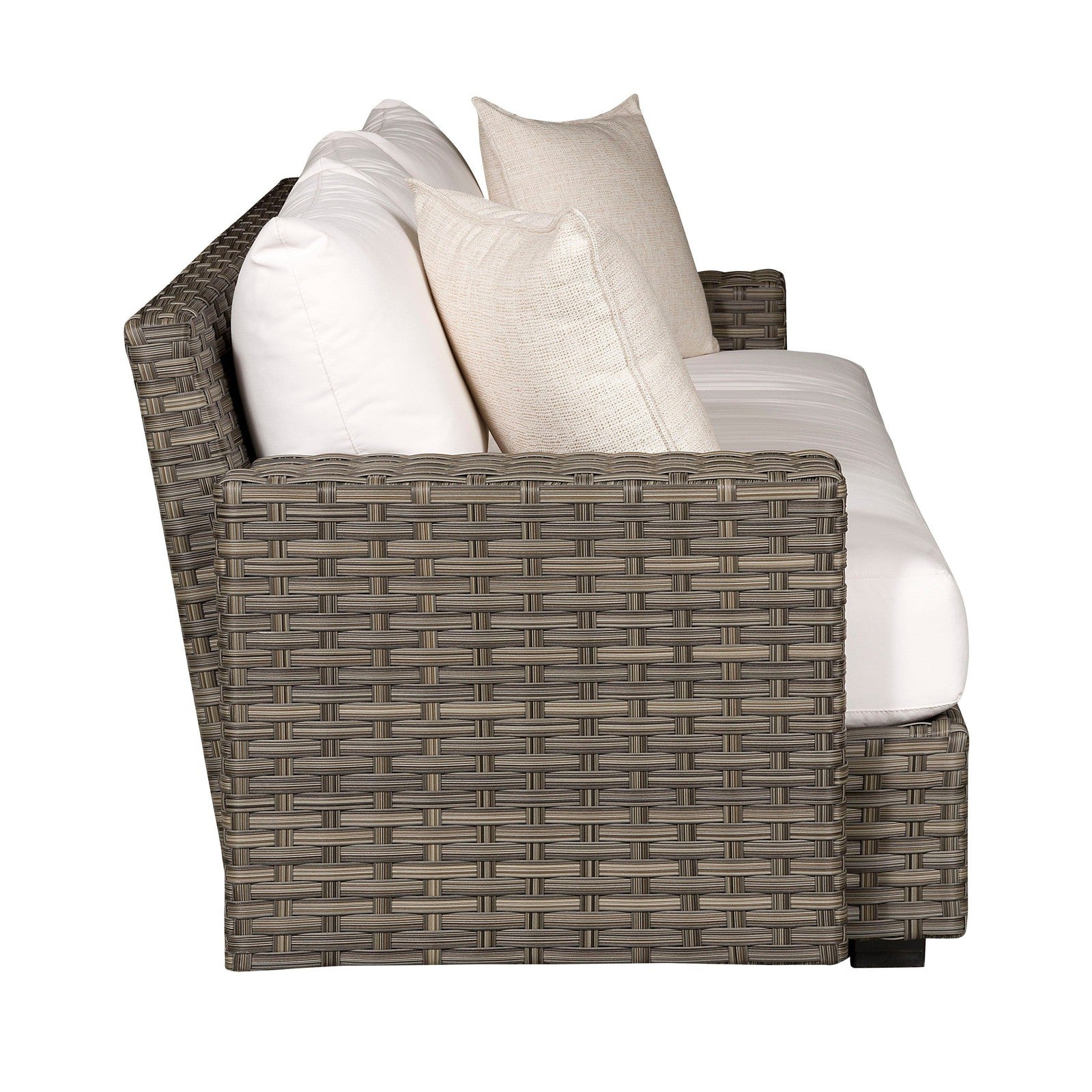 Vanguard Townsend Outdoor Basket Weave Sofa