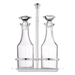 Christofle Albi Silver Plated Oil And Vinegar Cruet Set