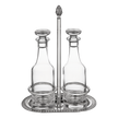 Christofle Malmaison Silver Plated Oil And Vinegar Cruet Set