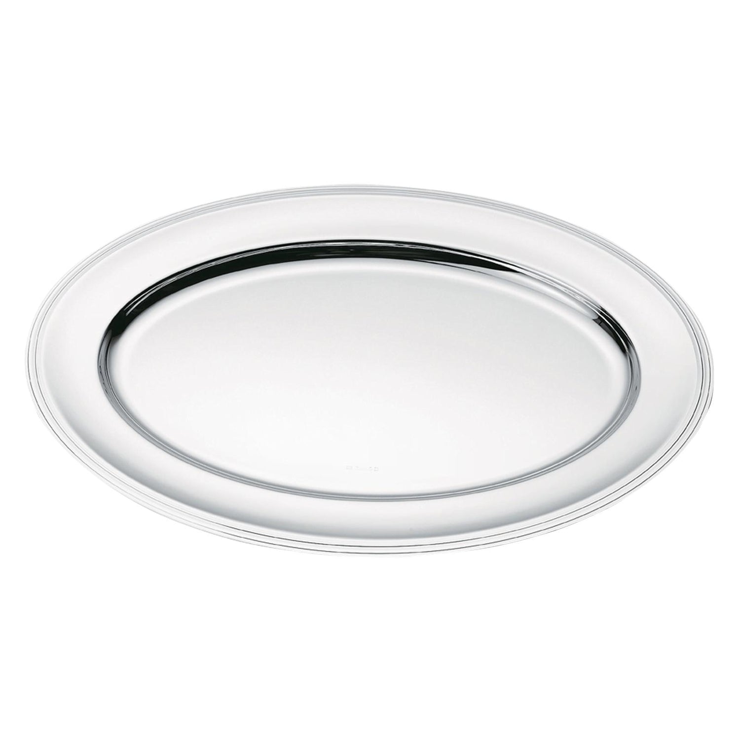 Christofle Albi Silver Plated Oval Platter 45 Cm