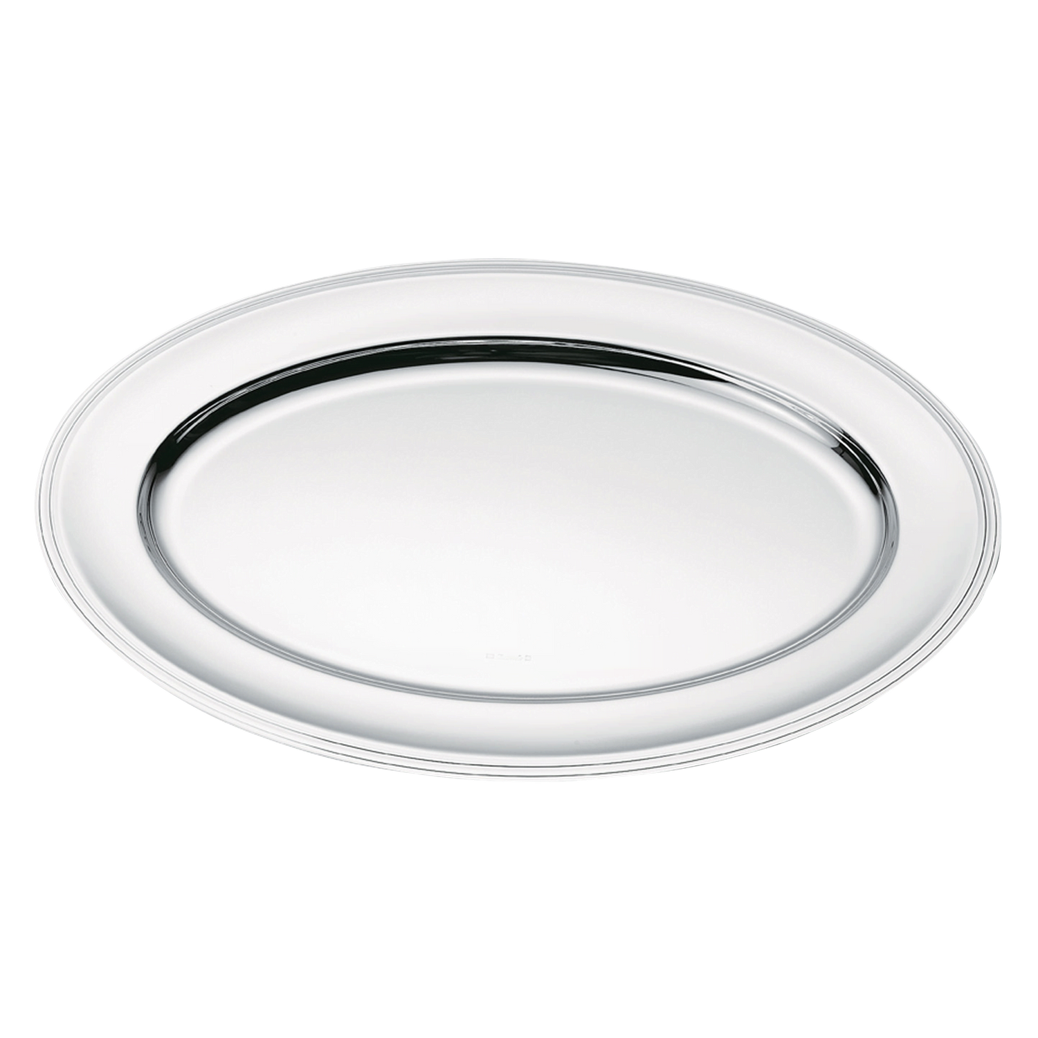 Christofle Albi Silver Plated Oval Platter 45 Cm