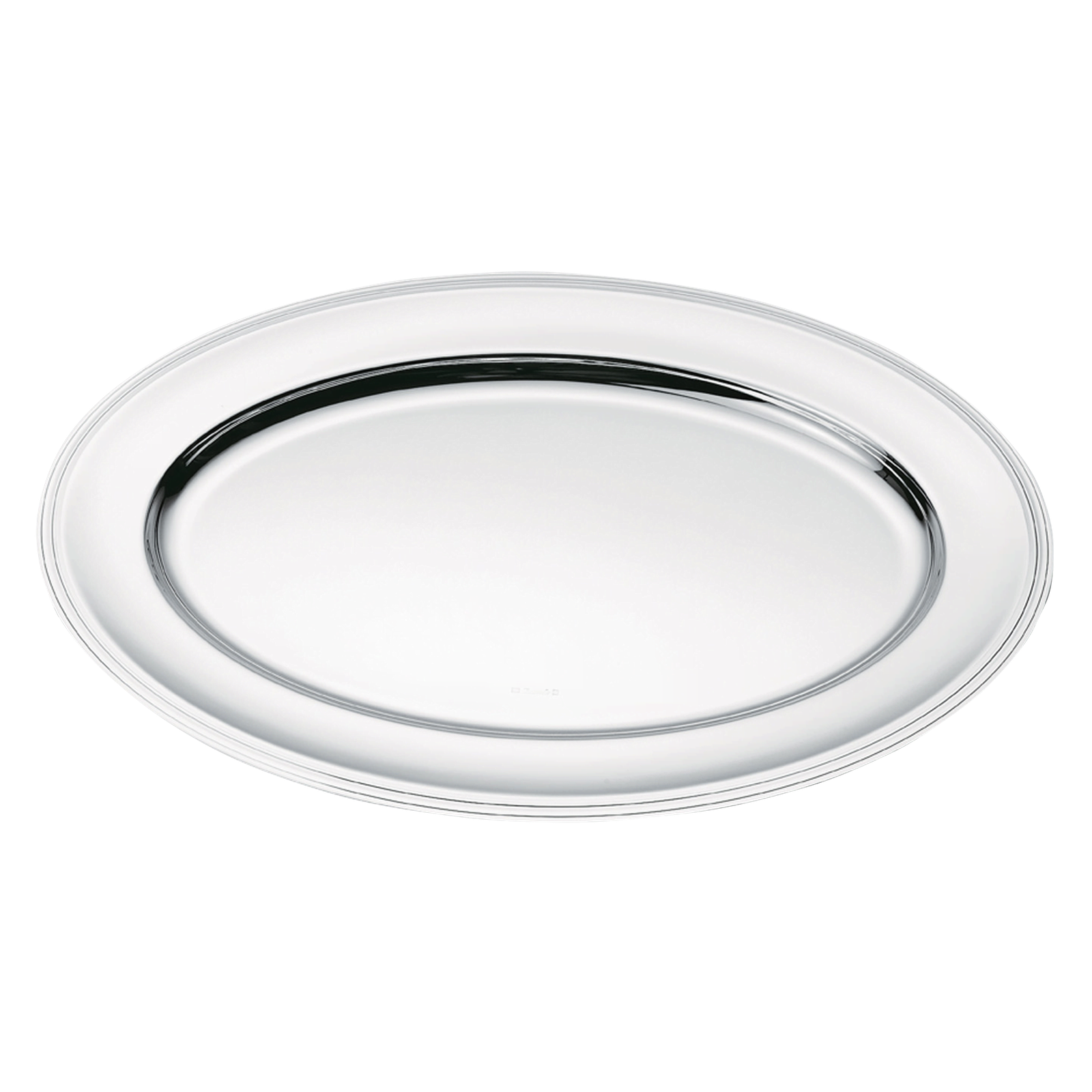 Christofle Albi Silver Plated Oval Platter 45 Cm